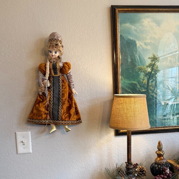 1960's Hand Painted Russian Doll - Picture 3 of 16